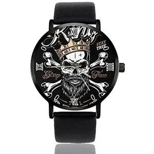 Amazon.nl: Skull Horloge.